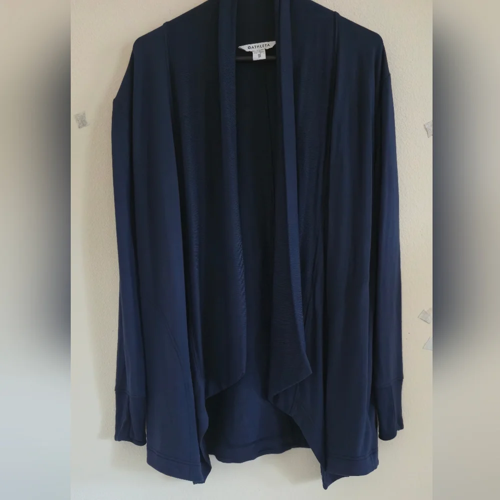 Athleta Women's Deep Blue Cardigan
